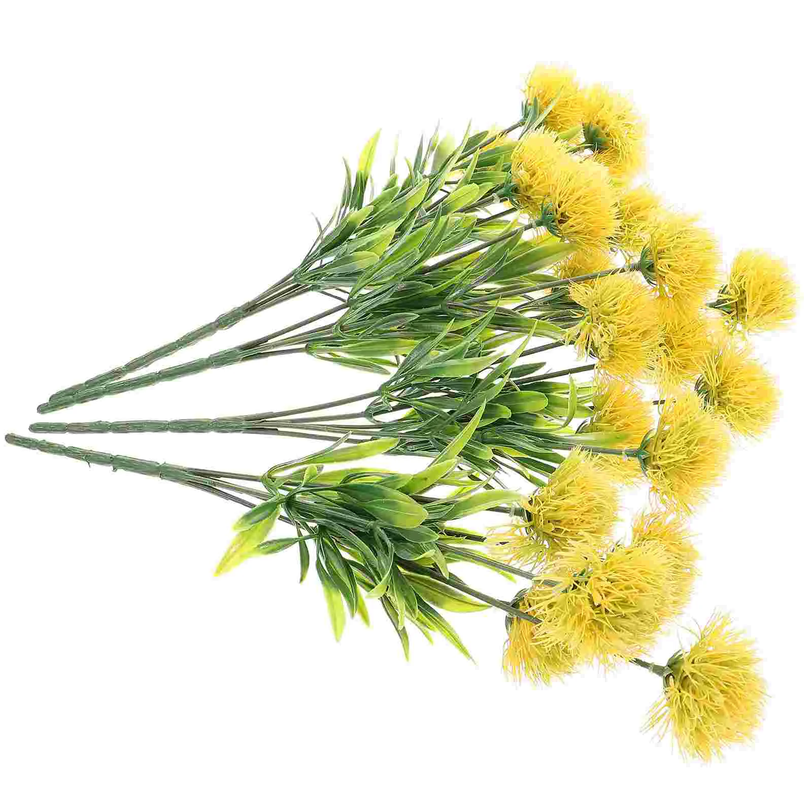 

4 Pcs Artificial Dandelion Fake Flowers Bouquet Dandelions Elegant Household Plastic Ornaments