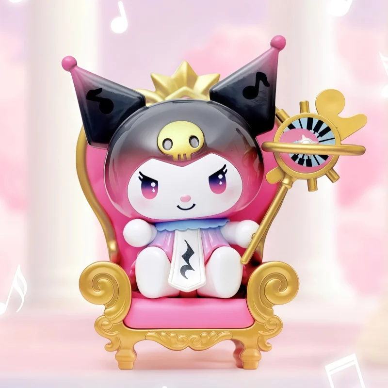 Sanrio  Blind Box  Space Time Overture Kuromi Hello Kitty Collectible Figure Desktop Ornament Home Decoration  Gift view 3
