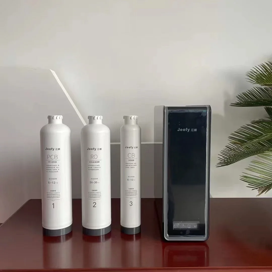 تحت الحوض 800G منقي مياه عالي التدفق بدون خزان مع فلتر للمطرق المائية المتكاملة سهلة التركيب