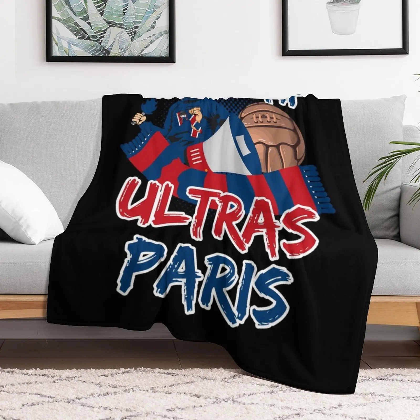 

Collective Ultras Paris Throw Blanket Thermal Blankets For Sofas Blankets For Baby Comforter Blankets