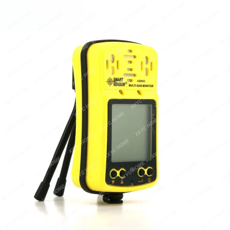 AS8900 four in one gas detector combustible gas oxygen hydrogen sulfide carbon monoxide ST8990