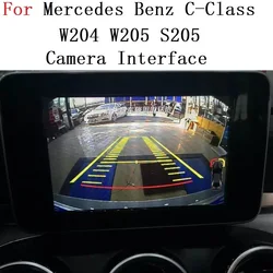 For Mercedes Benz Reverse Camera Interface Class C W204 W205 S205 2011-2020 Front Rear Camera Adapter Decoder