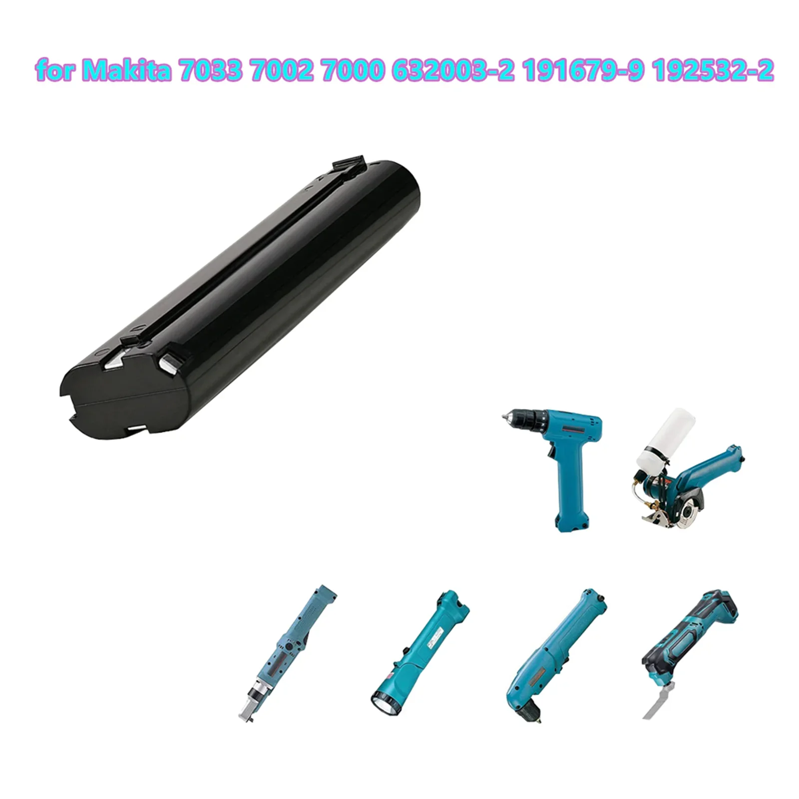 Сменный аккумулятор 7,2 в, 3500 мА/ч для Makita 7000 7002 7033 191679-9 192532-2 192695-4 632002-4 632003-2 7,2 В, аккумулятор L50