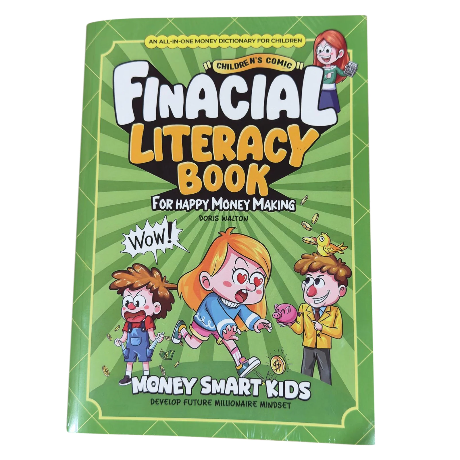 

Children's Financial Intelligence Knowledge Book - Financial Thinking Cultivation Comic Version with insights for Young Learners