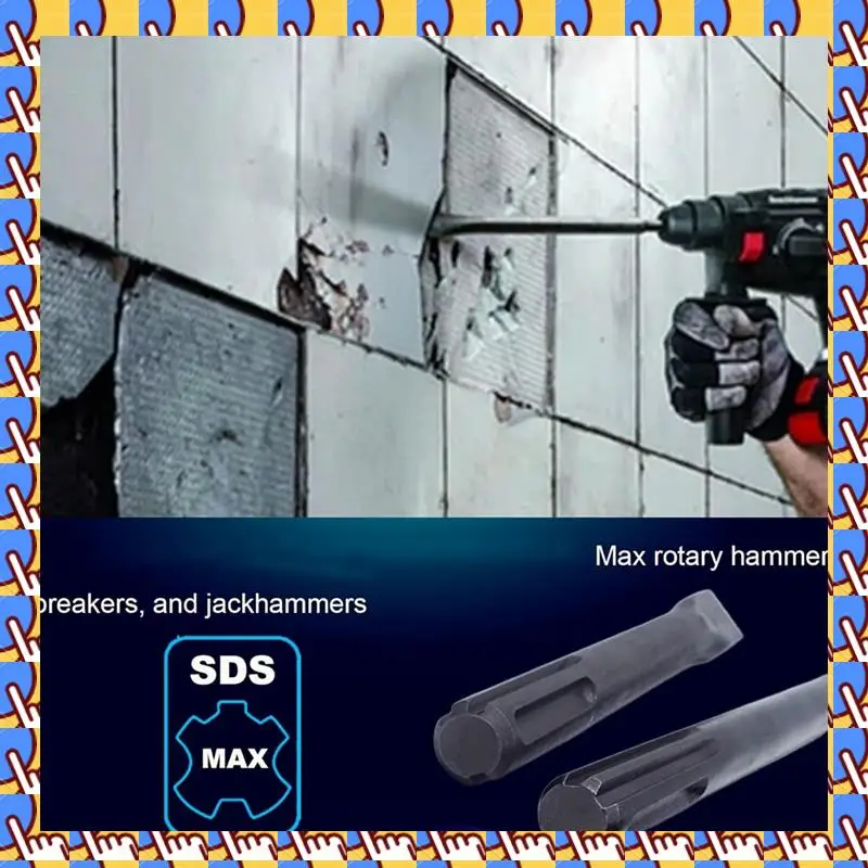 

A79I 24-Inch SDS Max Set, Tile Removal Tool For SDS-Max Hammer Drill Attachment
