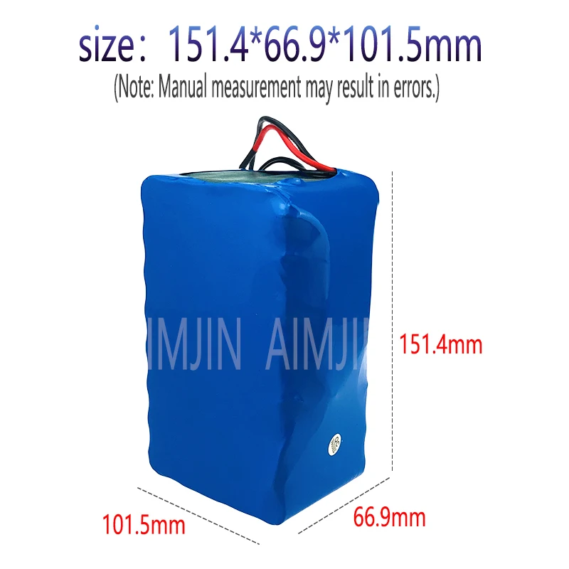 18650 4S10P 14.8V 30Ah 444Wh Lithium-ion Power Battery withBMS for Inverter Smart Robot High-power Equipment Etc