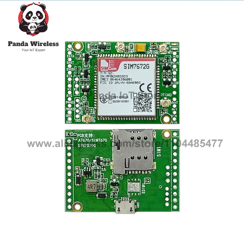 Hochgeschwindigkeits-SIMcom SIM7672G 4G-Kernplatine, unterstützt GPS-LTE-CAT4-Konnektivität für IoT-Industrieautomation, M2M-Anwendungen