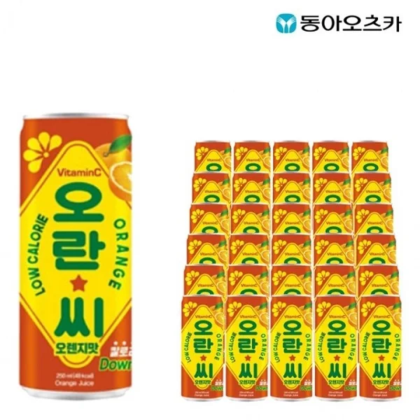 동아 오란씨 오렌지 250ml x 60캔 무배