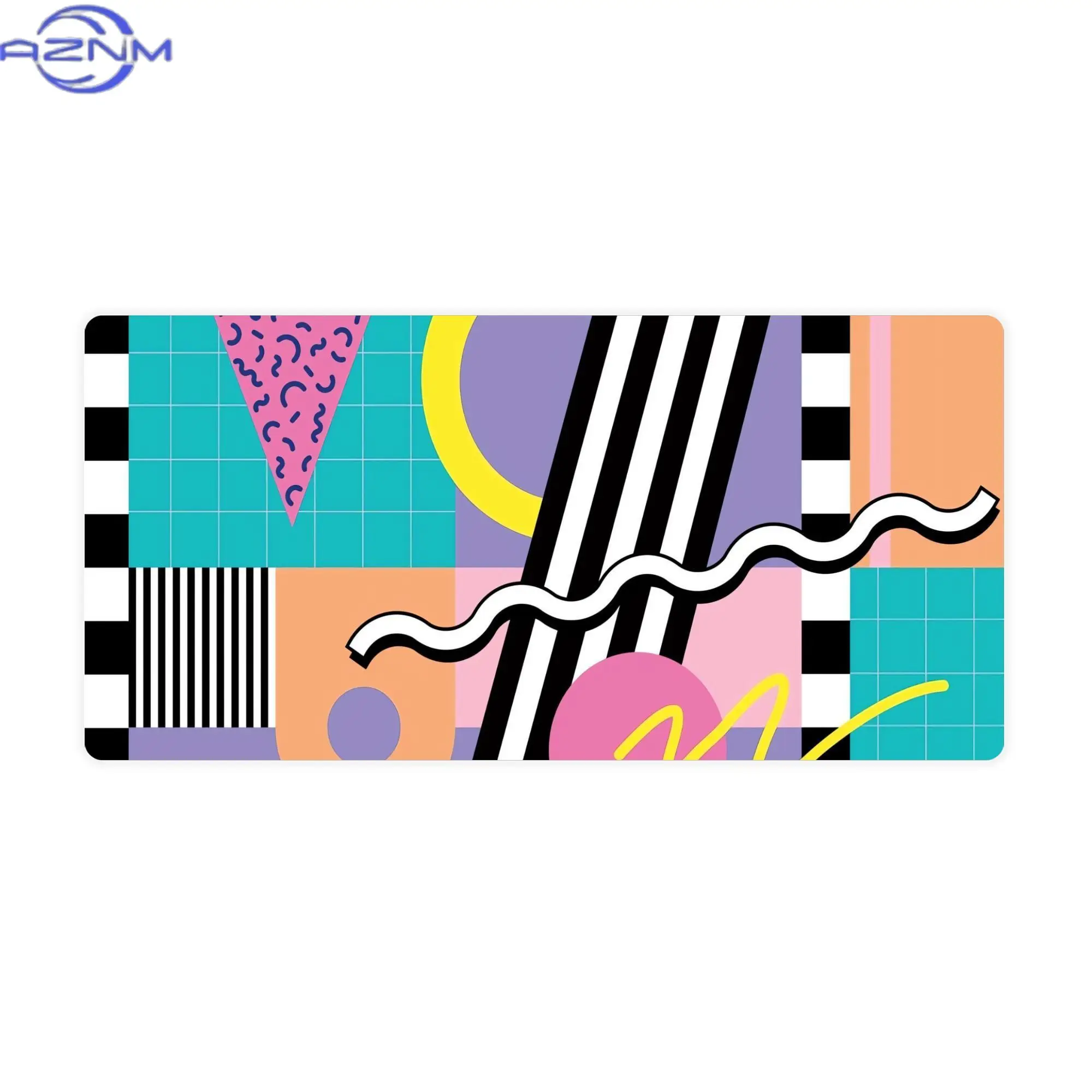 Memphis Pattern 91  90s 80s Desk Mat for Study and Reading Corners Add a Calm and Focused Atmosphere to Your Daily Routine