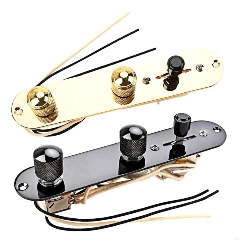 

J2HE Control Plate, 3 Way Loaded Prewired Guitar Control Plate Set for Guitars