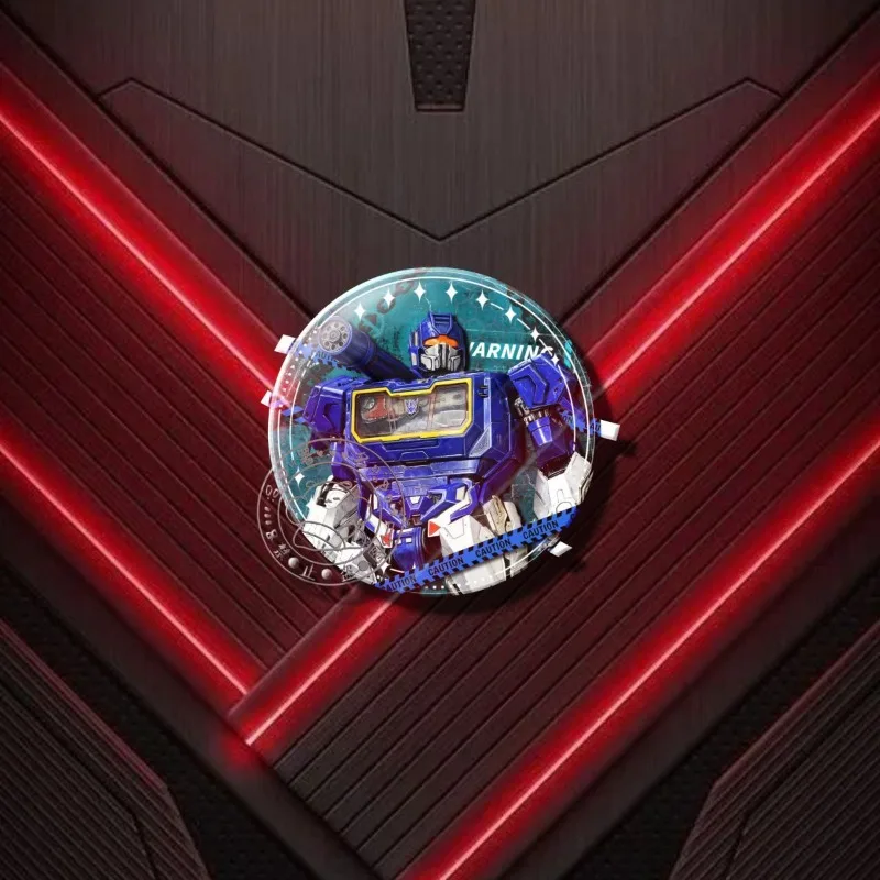 9 peças de emblemas periféricos de transformação: Optimus Prime, Bumblebee, Robô Megatron, presentes para estudantes, pingentes de mochila escolar, materiais