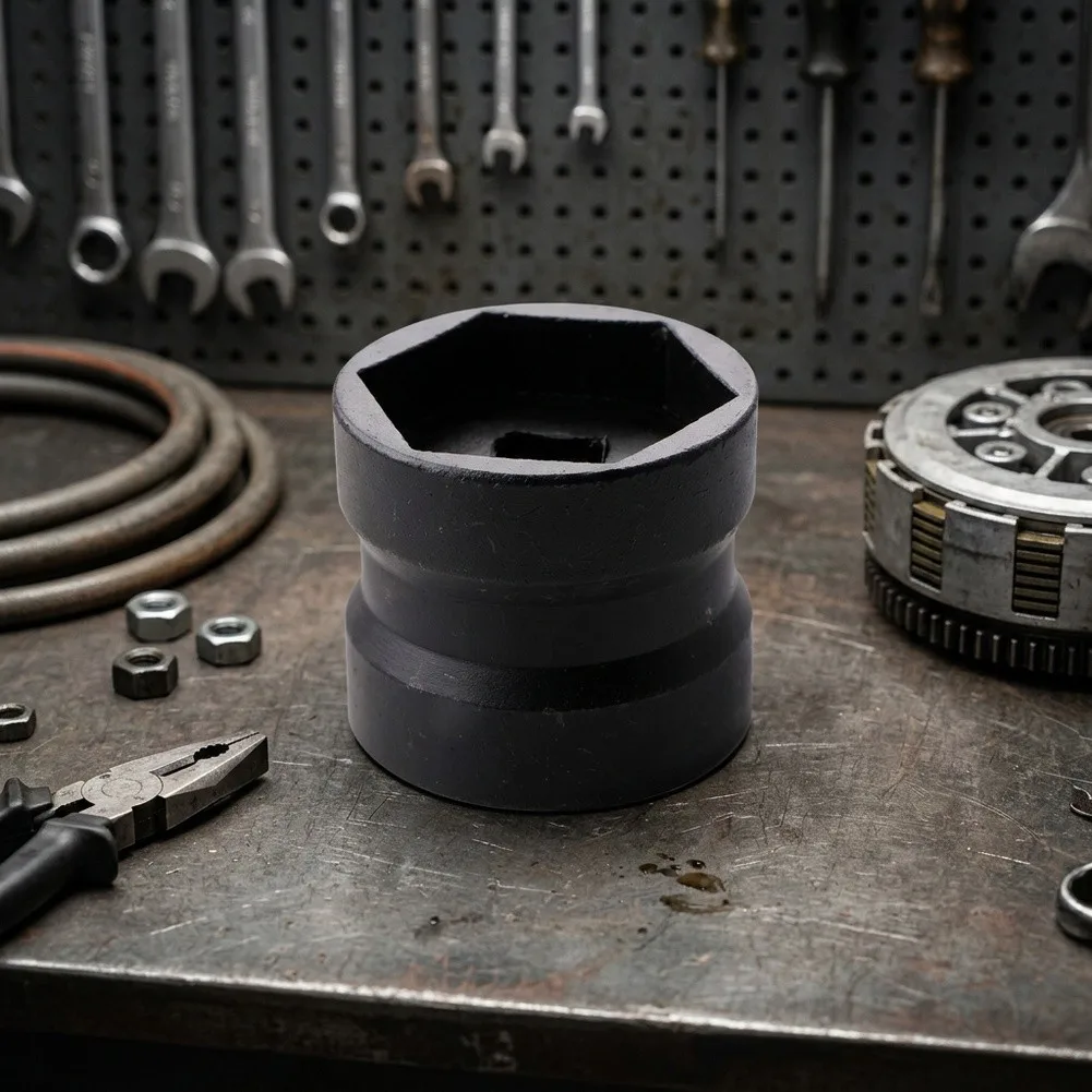 Socket Wrench Set for GY6 Clutch Work Featuring 39mm and 41mm Dual Heads to Enable Effective Pulley Disassembly in Tight Spaces view 3