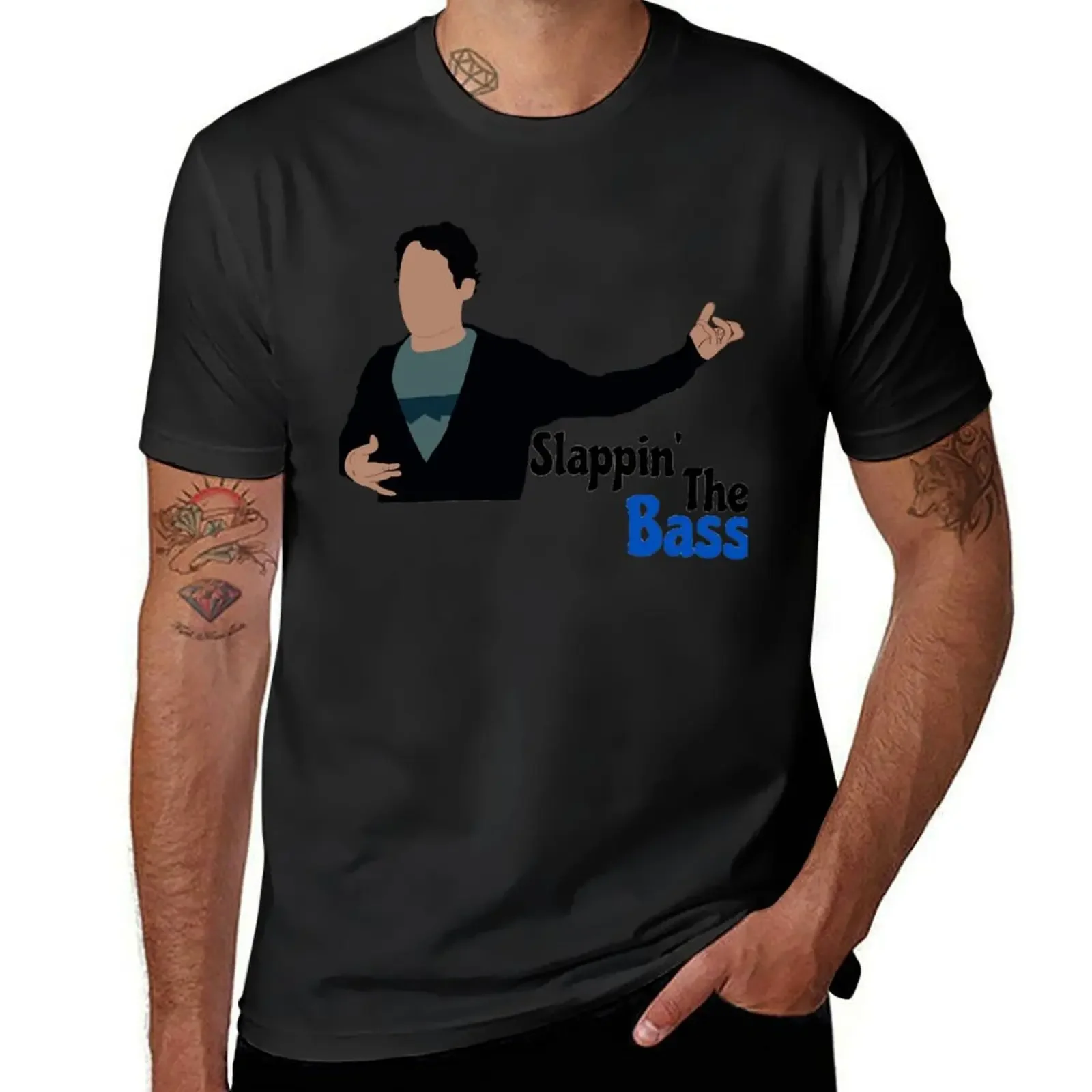 Gifts For Men Slappin The Bass Cool Graphic Gift T-Shirt custom shirt tops anime mens graphic t-shirts funny