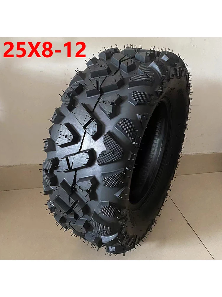 1 pièce 12 pouces pneu AT 25x8-12 25x10-12 pneu quad véhicule tout-terrain moto pour chine 150cc 200cc 250cc grandes roues ATV