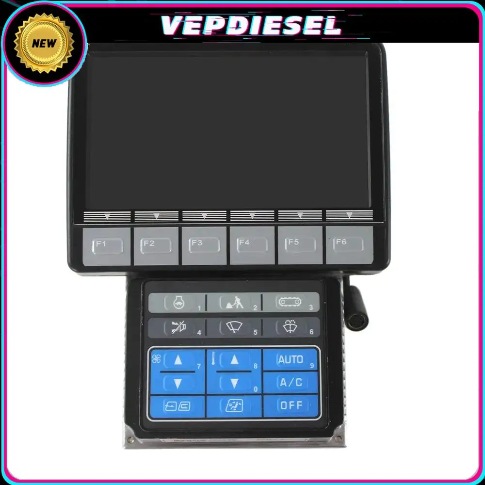 

Новый ЖК-монитор экскаватора 7835-37-5005 для Komatsu PC138USLC-11, компоненты экскаватора, аксессуары для монитора