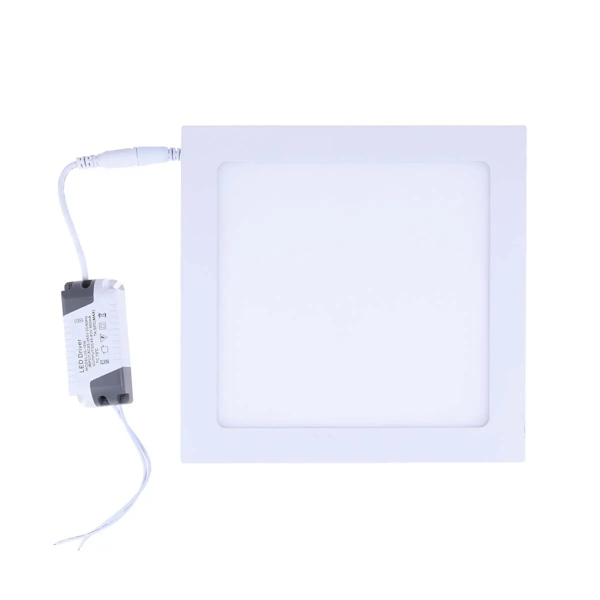18W LED Panel Light Ultra Thin Large Emitting Area Indoor Ceiling Lamp Office Library Bright Warm White Hanging Board Design