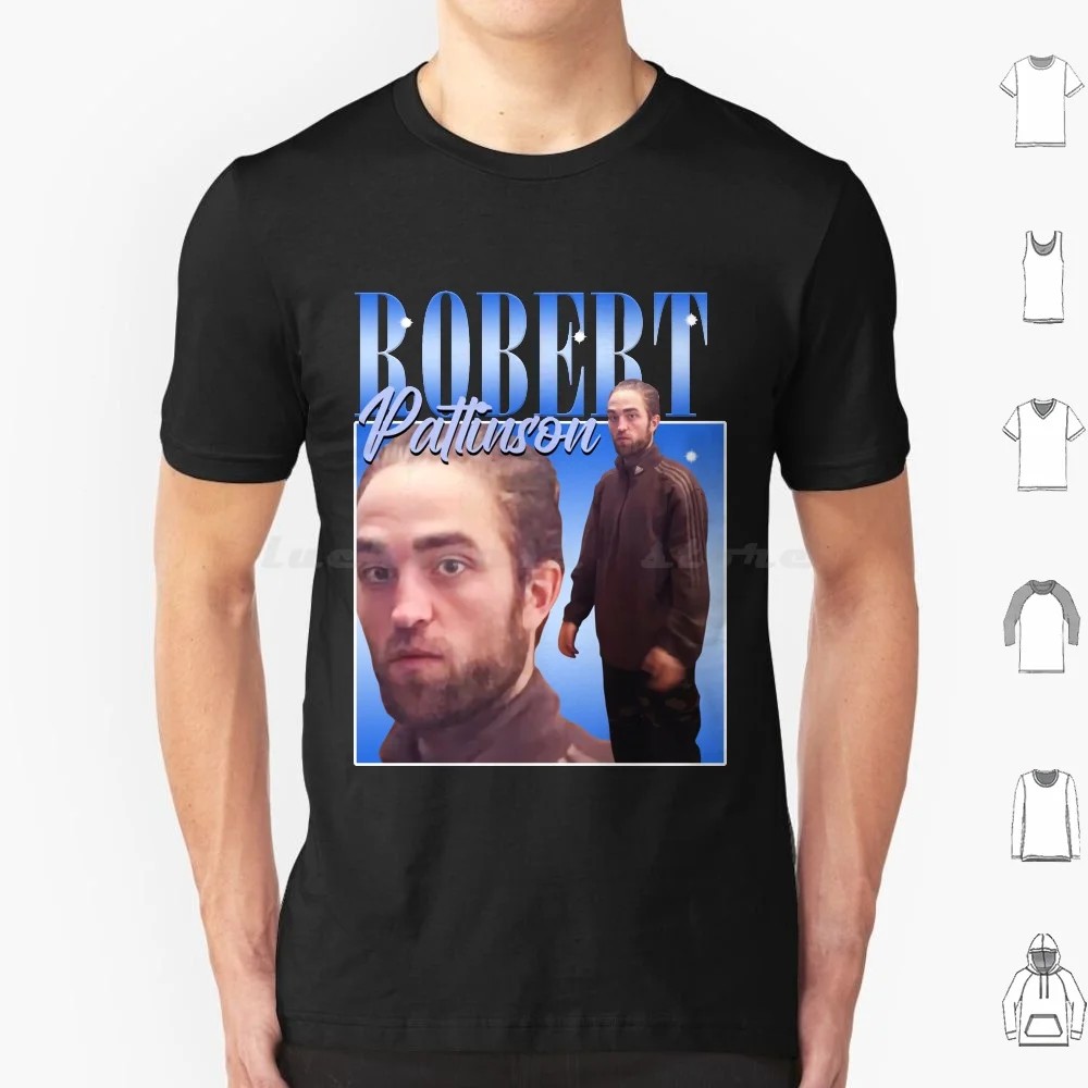 Robert Pattinson Standing Meme T Shirt Big Size 100% Cotton Robert Pattinson Standing Meme