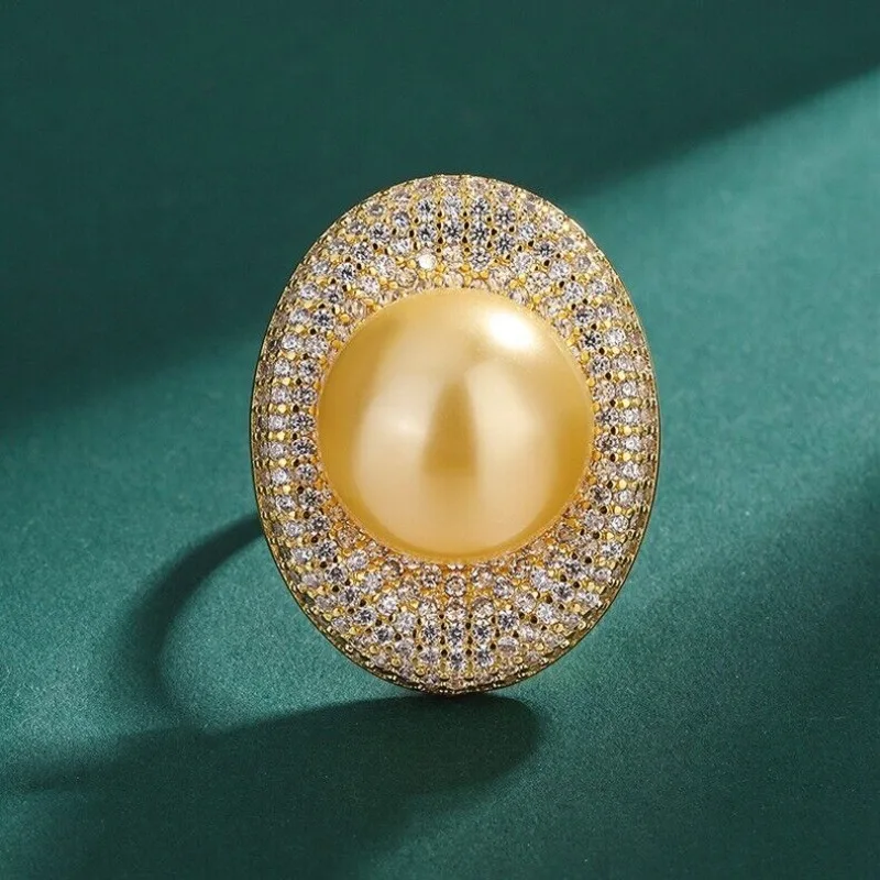 huge-aaaaa---12-11mm-genuine-natural-south-sea-golden-round-women's-pearl-ring-925s