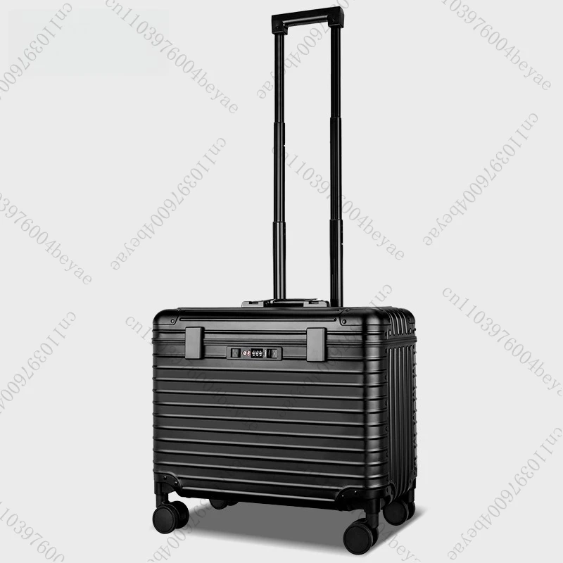 Aluminum  Alloy Trolley Case Photography Camera Box Suitcase Luggage Female Male Boarding Bag 21-Inch