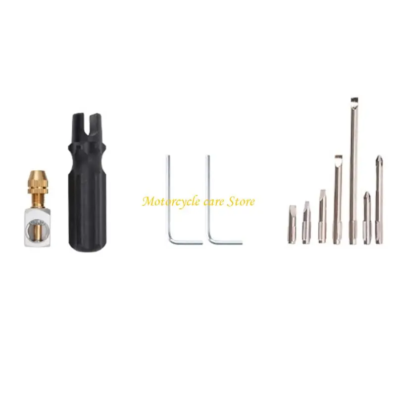 U75F Extended 19 Inch Carburetor Mixture Screw Tool For Deep Engine Bay Access On Motorcycles