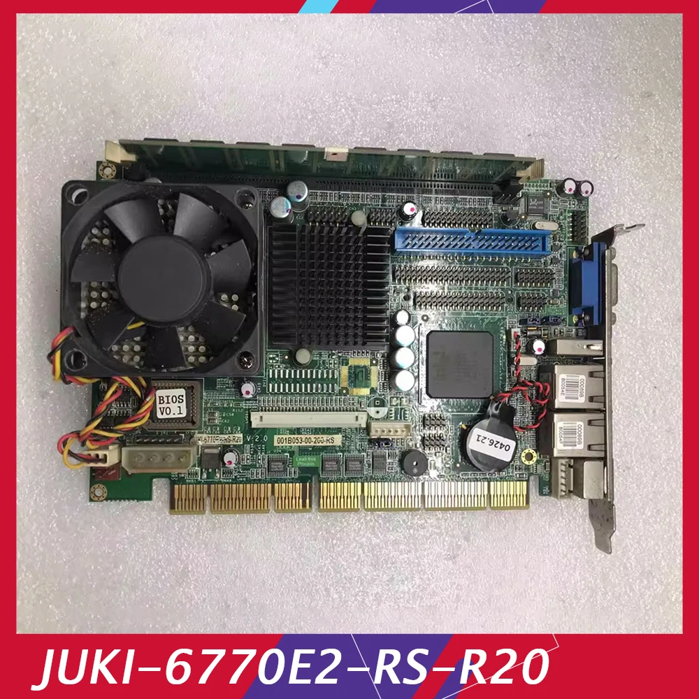 

For IEI JUKI-6770E2-RS-R20 V: 2.0 PCISA Industrial Equipment Motherboard