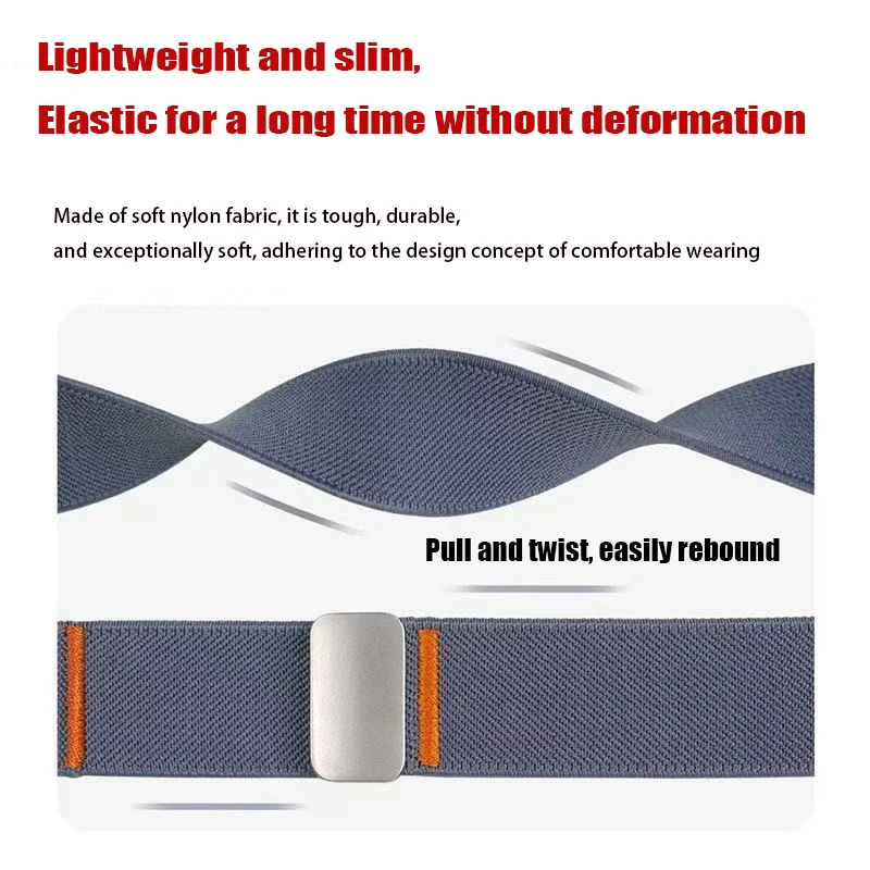 22mm 20mm Magnetic Braided Solo Loop For Garmin Venu 3 2 SQ SQ2 Band For Forerunner 165 265 255 158 55 745 965 955 Vivoactive 4