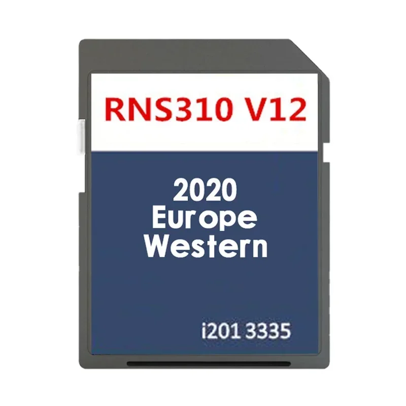 

for VW Amundsen Navi SD Card Newest 2020 West Europe RNS 310 SD Card Map with Anti Fog Reaview Stickers