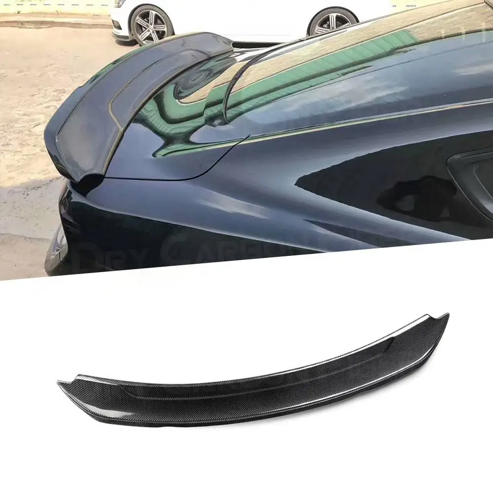 

Carbon Fiber Rear Spoiler Wings for Ford Mustang GT V8 V6 Coupe GT350 Style Spoiler 2015 -2018 ABS Boot Trunk Wings Car Bodykit