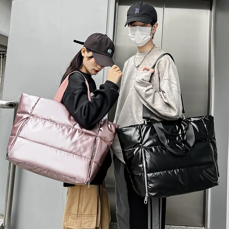 Women Gym Bag Waterproof Yoga Bag Fashion Large Capacity Weekender Bag Short Distance Duffle Backpack Travel Sports Bags view 2
