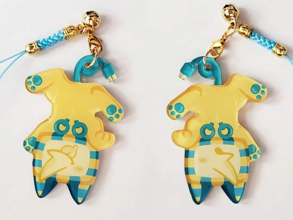 Sphinx Tena Anime Acrylic Keychain 2.5-inch Double-Sided Design Collectible Keyring for Fans