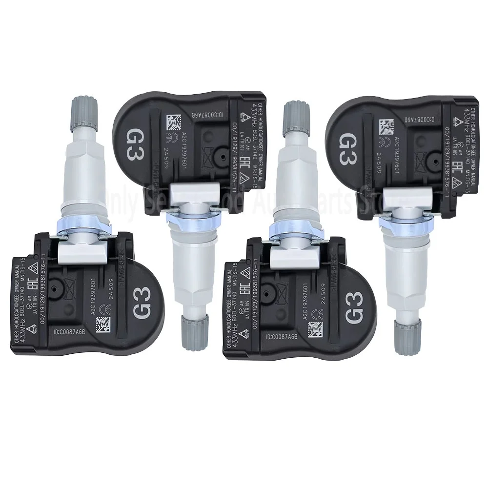 4PCS BDEL37140 Car TPMS Tire Pressure Monitor Sensor FFor Mazda 3 CX-30 2019 2020 2021 2022 2023 2024 2025 2026 433MHz view 5