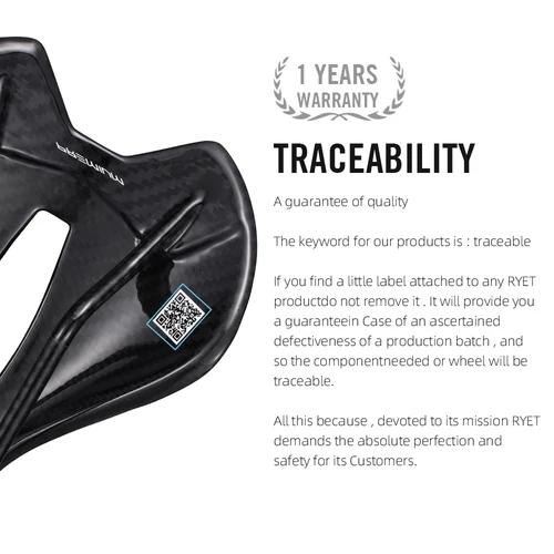 Imagen 2 del producto RYET-sillín de bicicleta de carreras de carbono, asiento superligero, 7x9mm, 7x7mm