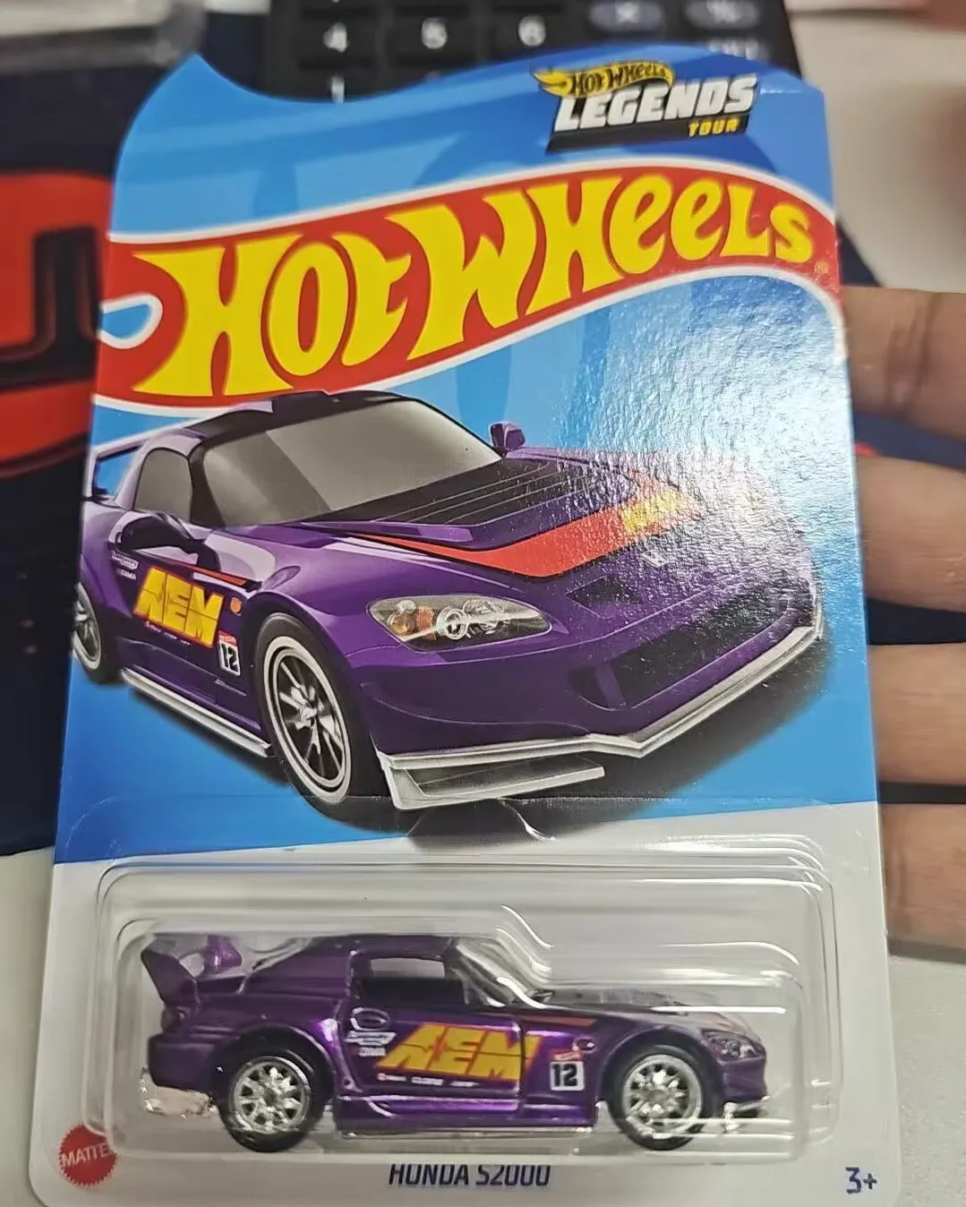 Original Hot Wheels 1/64 Model S2000 Legends Tour Rlc Purple Diecast Model Car Collectible Vehicle Hobby Model Toy Holiday Gifts