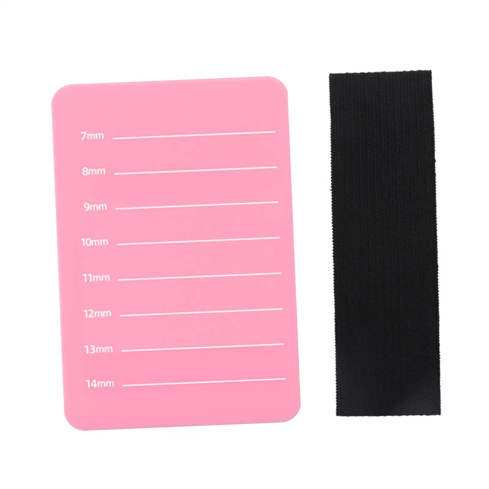 인조 속눈썹 접착 트레이 아크릴 속눈썹 연장 보관판 컴팩트 속눈썹 액세서리 살롱 및 소규모 사업용