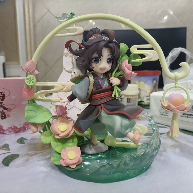 Magic Master Wei Wuxian Lan Wangji Childhood Ver. 1/8 Hand Animation Figures Modaozushi Desktop Ornament Gift