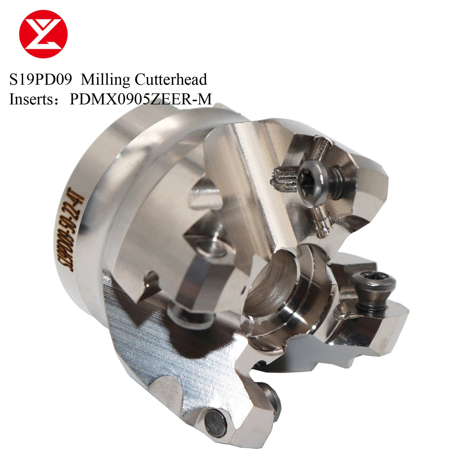 S19PD09 Milling Cutter Head Fast Feed Surface Milling Cutter 50 63 80mm for PDMX0905ZEER Inserts Milling Fast Feed Handle