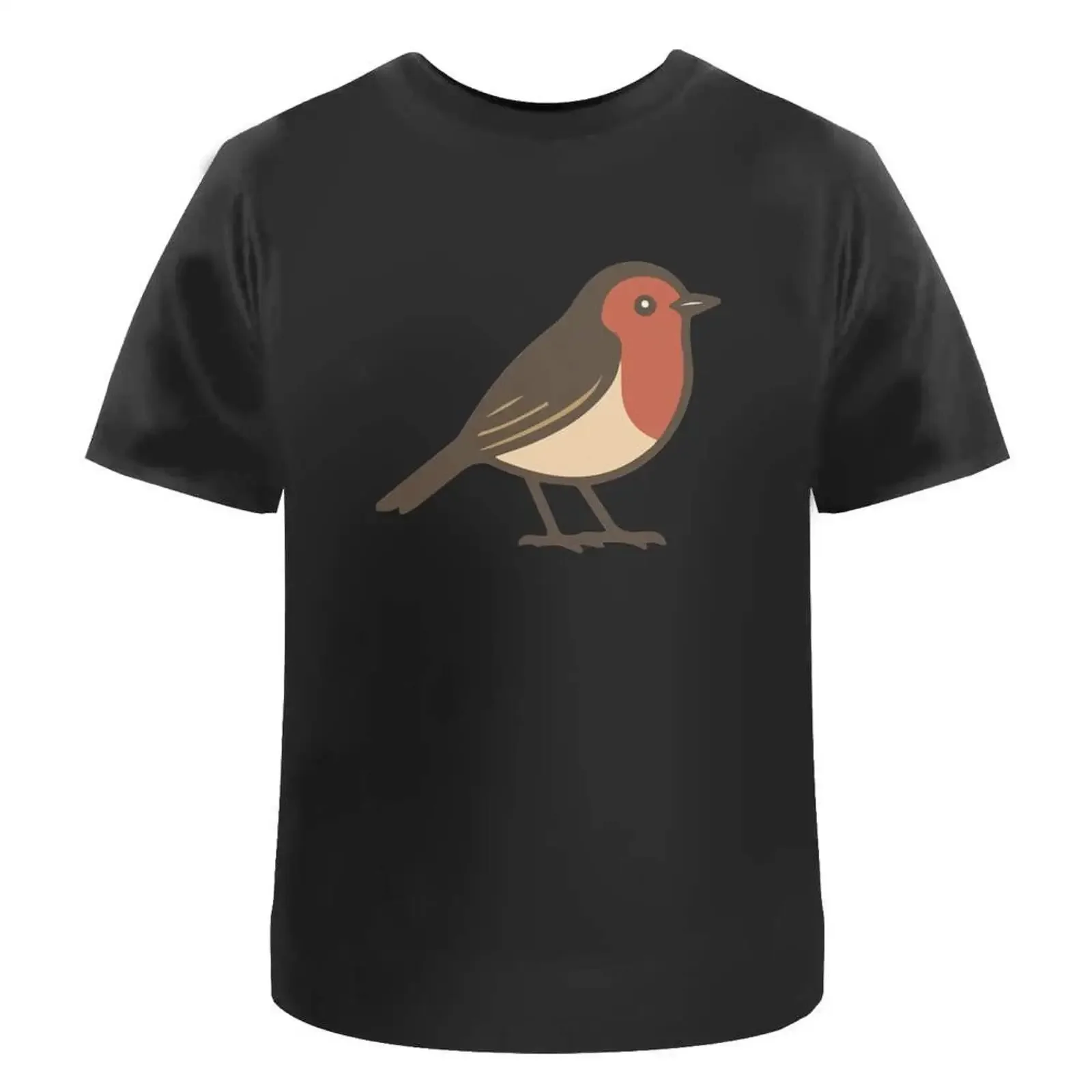 T Shirt quot Robin Bird 100 Baumwolle S XXL TA057016 vintage Washed homme Casual Soft Unisex Stretched Comfortable Slightly