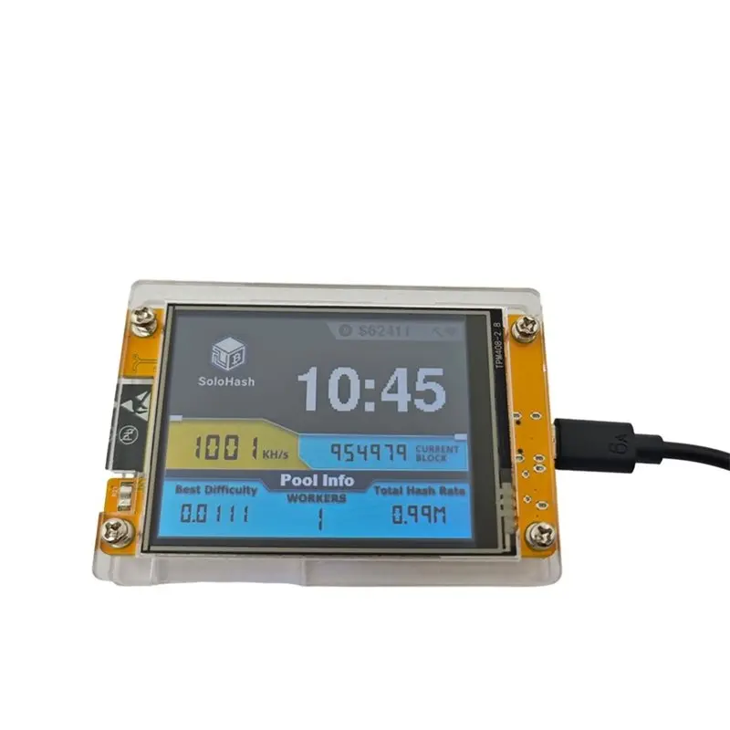 【Price Drop !!】Upgraded BTC Solo Miner 1000Kh/S Nerdminer Nmminer 2.8