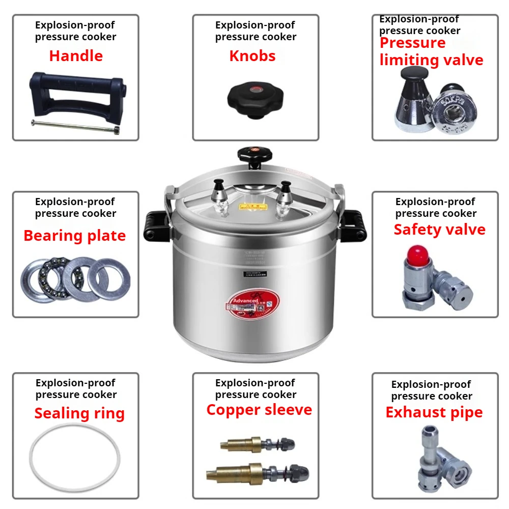 

Original Parts of Pressure Cooker Autoclave Pressure Cooker Parts Cooker