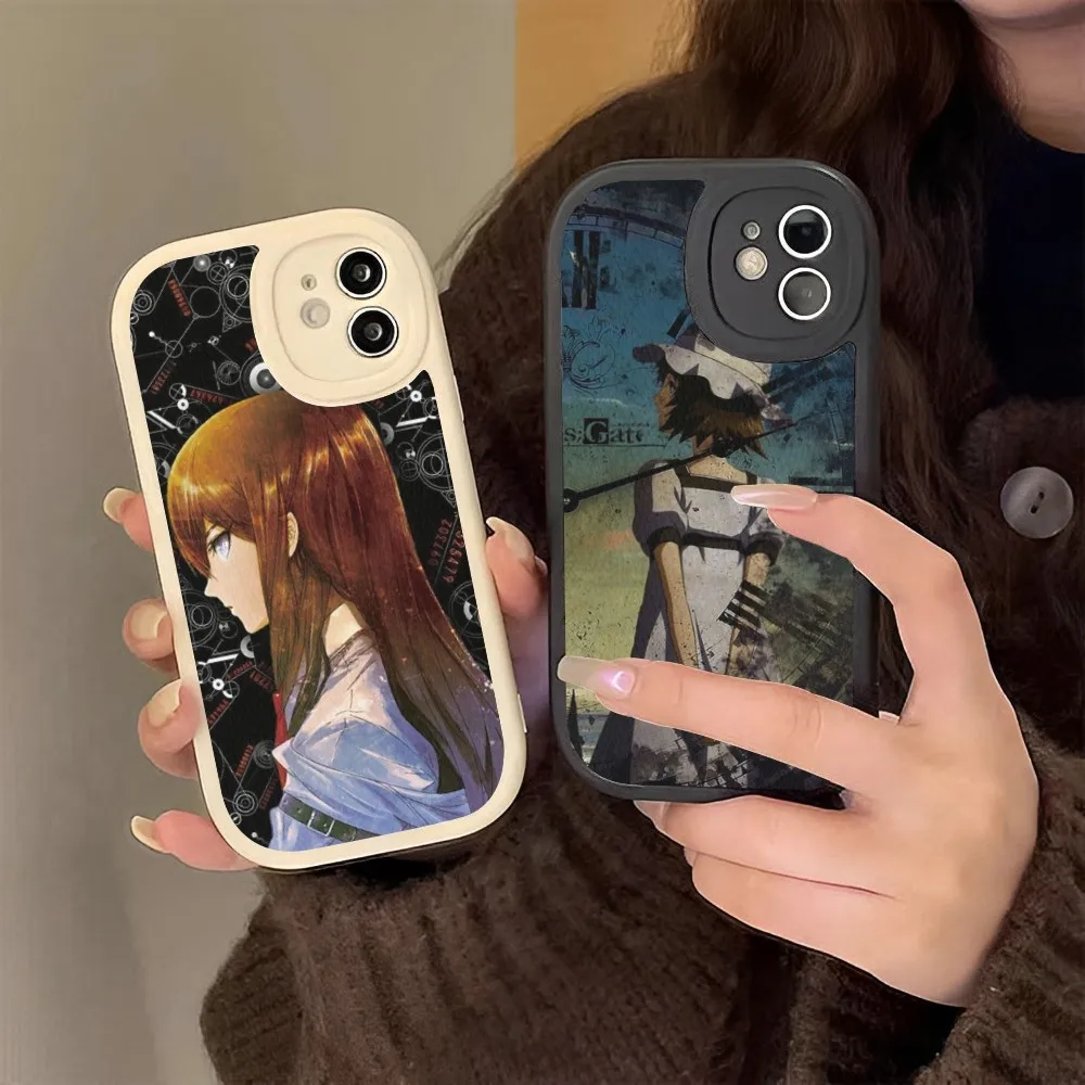 Steins Gate Phone Case Hard Leather For iPhone 14 13 12 Mini 11 14 Pro Max Xs X Xr 7 8 Plus Fundas