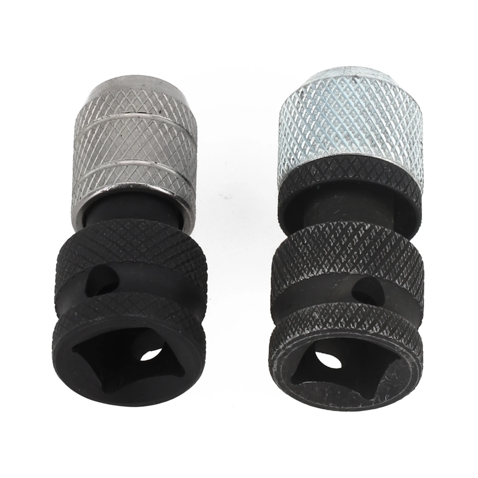 

2pcs Socket Adapter Chrome-vanadium Steel Concave Four Corner 6.35mm Hex Socket For Hex Head Cross Head Hex Shank Drill Sleeve