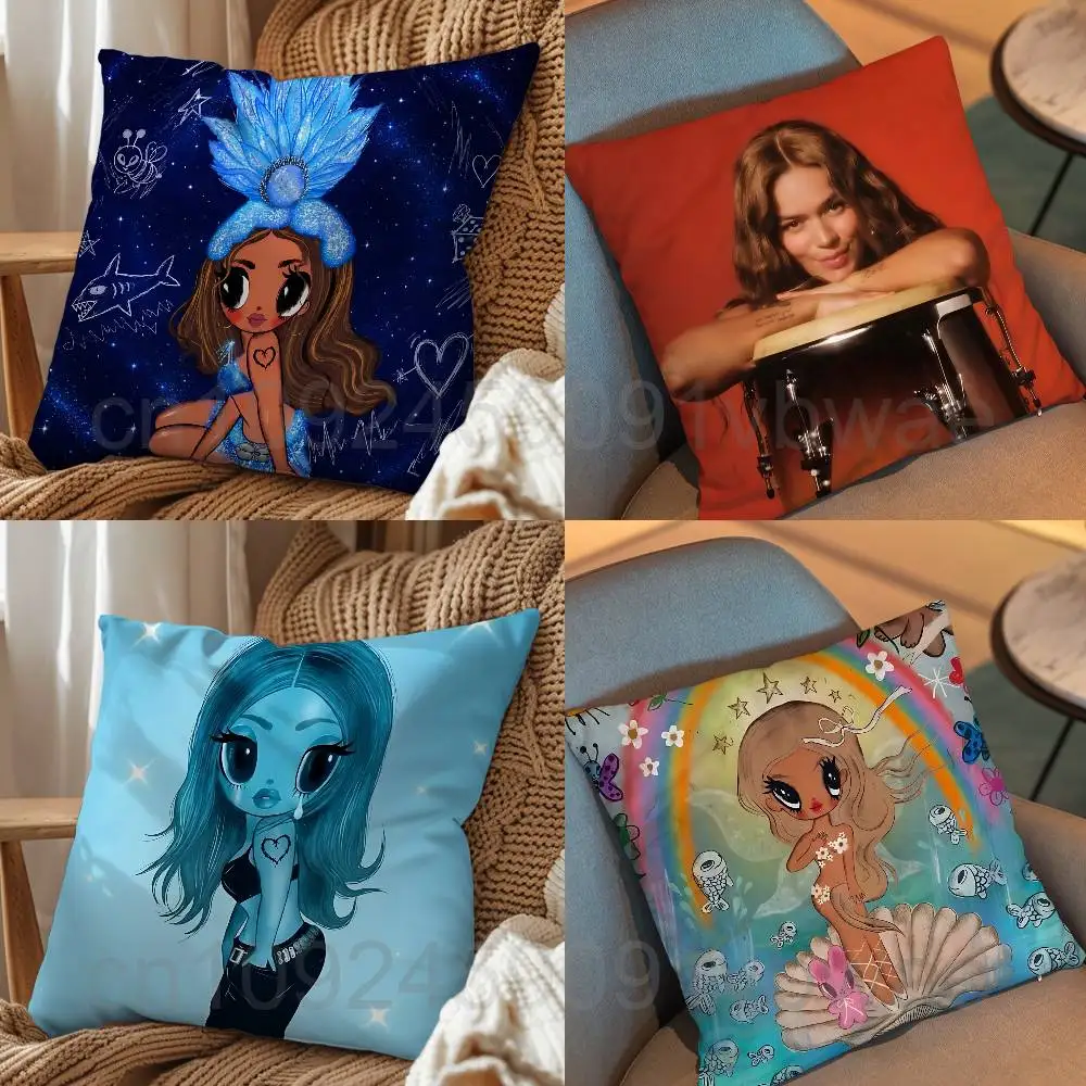 Ahi Still MATADORA Karol G day gift Pillow Case Living Room Sofa Cushion Cover Suitable For Home Bedroom Room custom Decoration