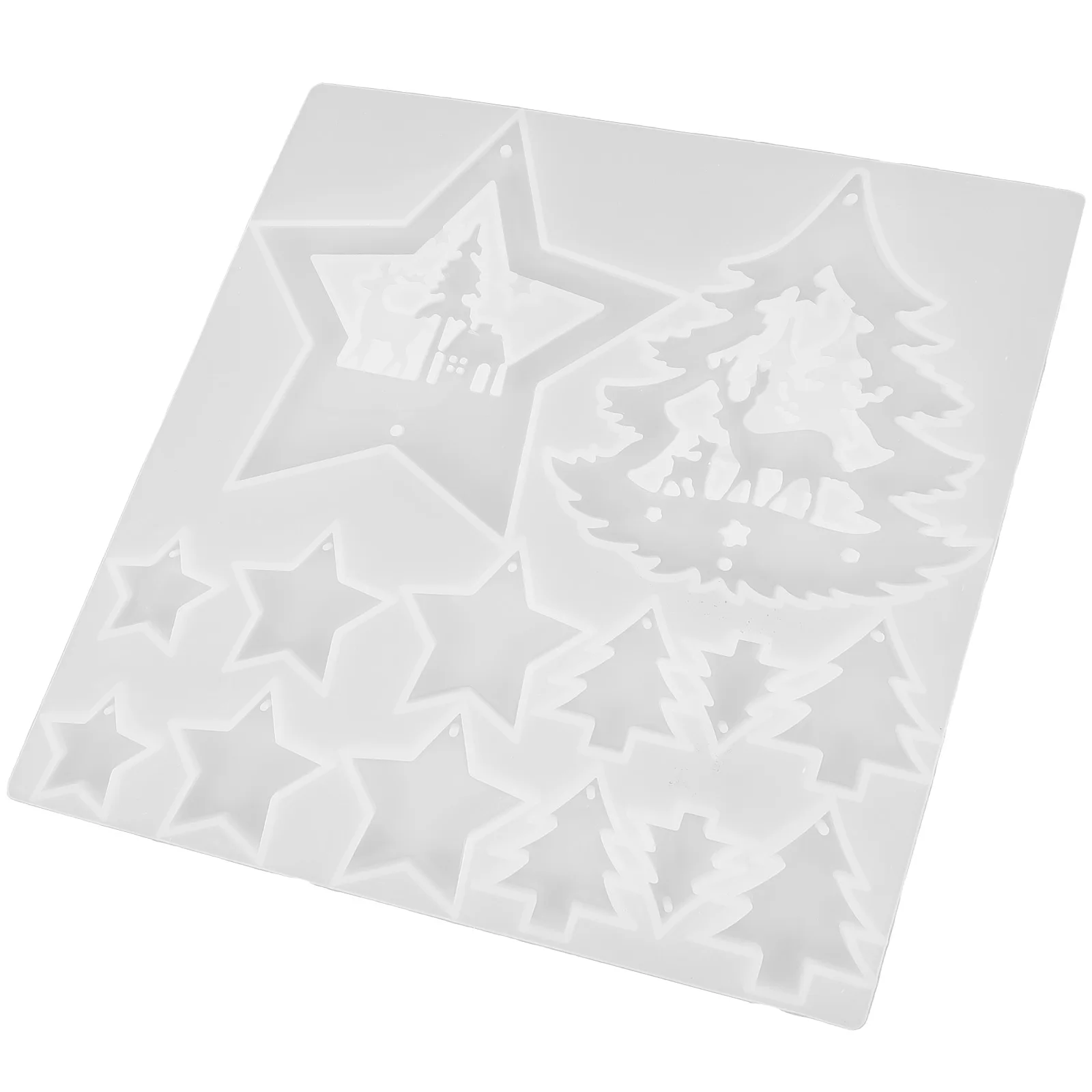 

Pentagram Mold Christmas Pendant Xmas Tree Themed Tool Decoration Flexible Silicone 60 904 Diy Resin Crafts Star