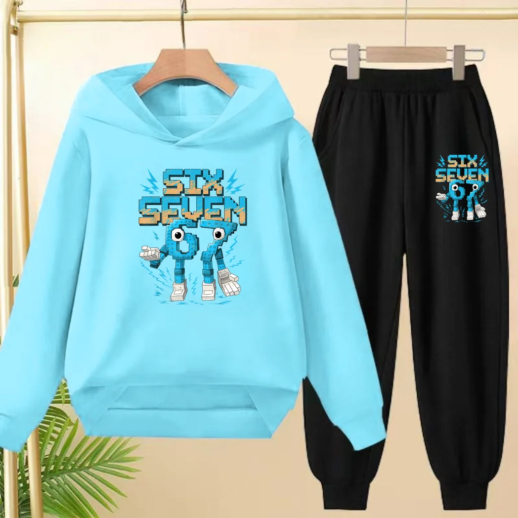 

Autumn and Winter Children's Set 67 New Hooded Sweatshirts Fashionable Hooded Pullovers Are Suitable for Boys Girls Aged3to13