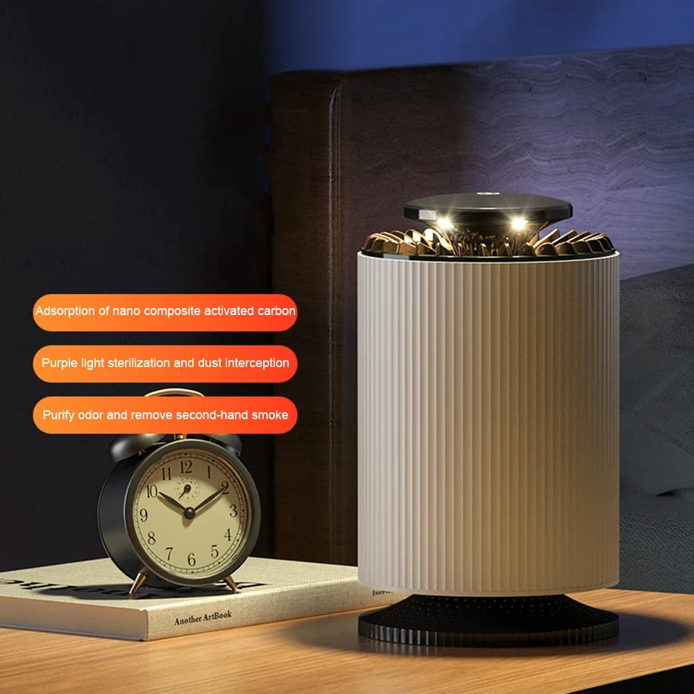 Xiaomi Youpin-車の空気清浄機,Hepaフィルター,pm 2.5,寝室のUV発電システム,防臭剤,中古
