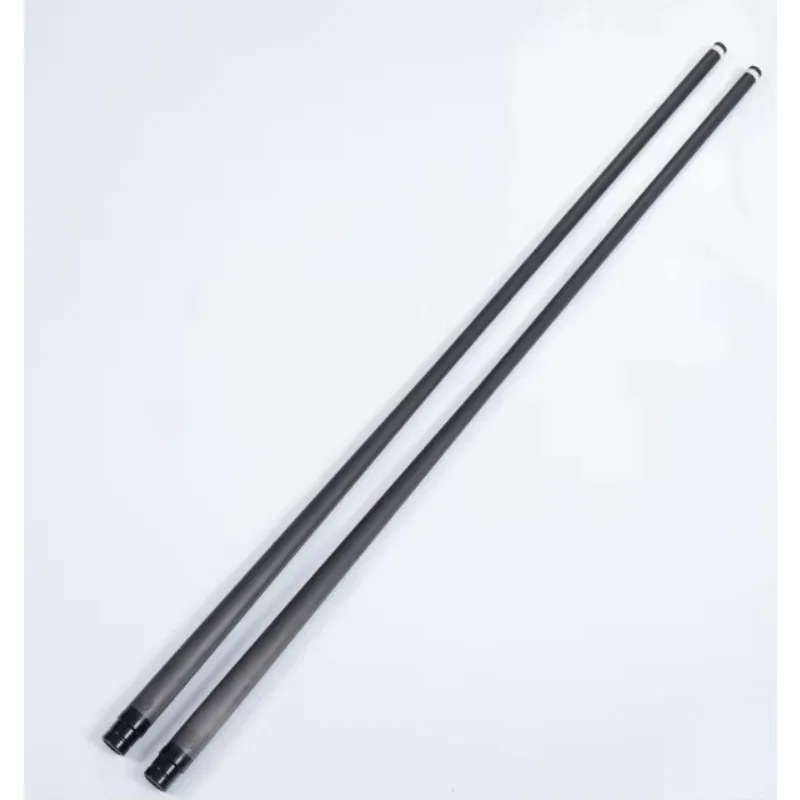 High Quality Customizable Carbon Fiber 2-piece Center Joint Pool Cue Stick with Light Weight 4oz 11.8-12.4MM Shaft 13MM Tip Size
