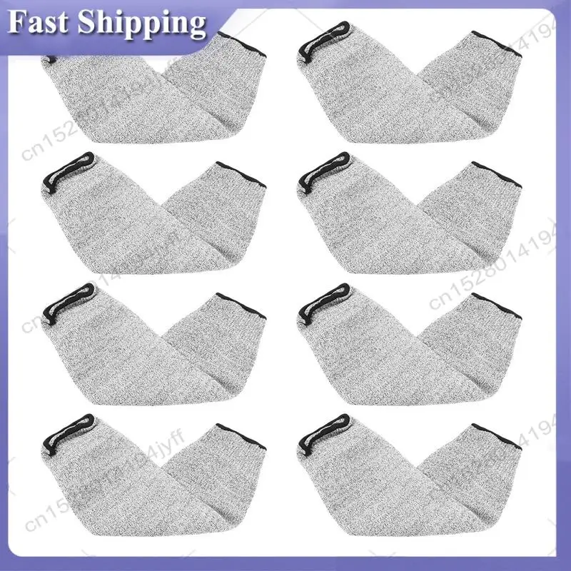 -ABDH 4 Pair Cut And Burn Resistant Sleeves Arm Protection Sleeves Forearm Protectors For Thin Skin And Bruising 45Cm