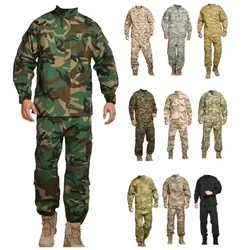 Neue heiße haltbare und verschleiß feste Herren Camo Acu Uniform 2-teiliges Set Trainings kleidung Sicherheits offizier Uniformen
