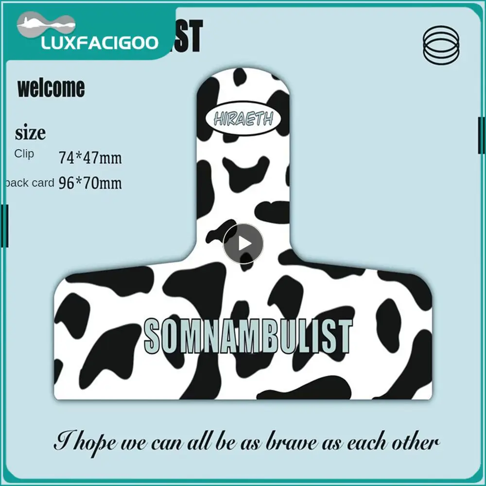 Large Size Multi-function Clip Convenient Storage Test Paper Holder Korean Fashion Design Folder Work From Home Desk Accessories