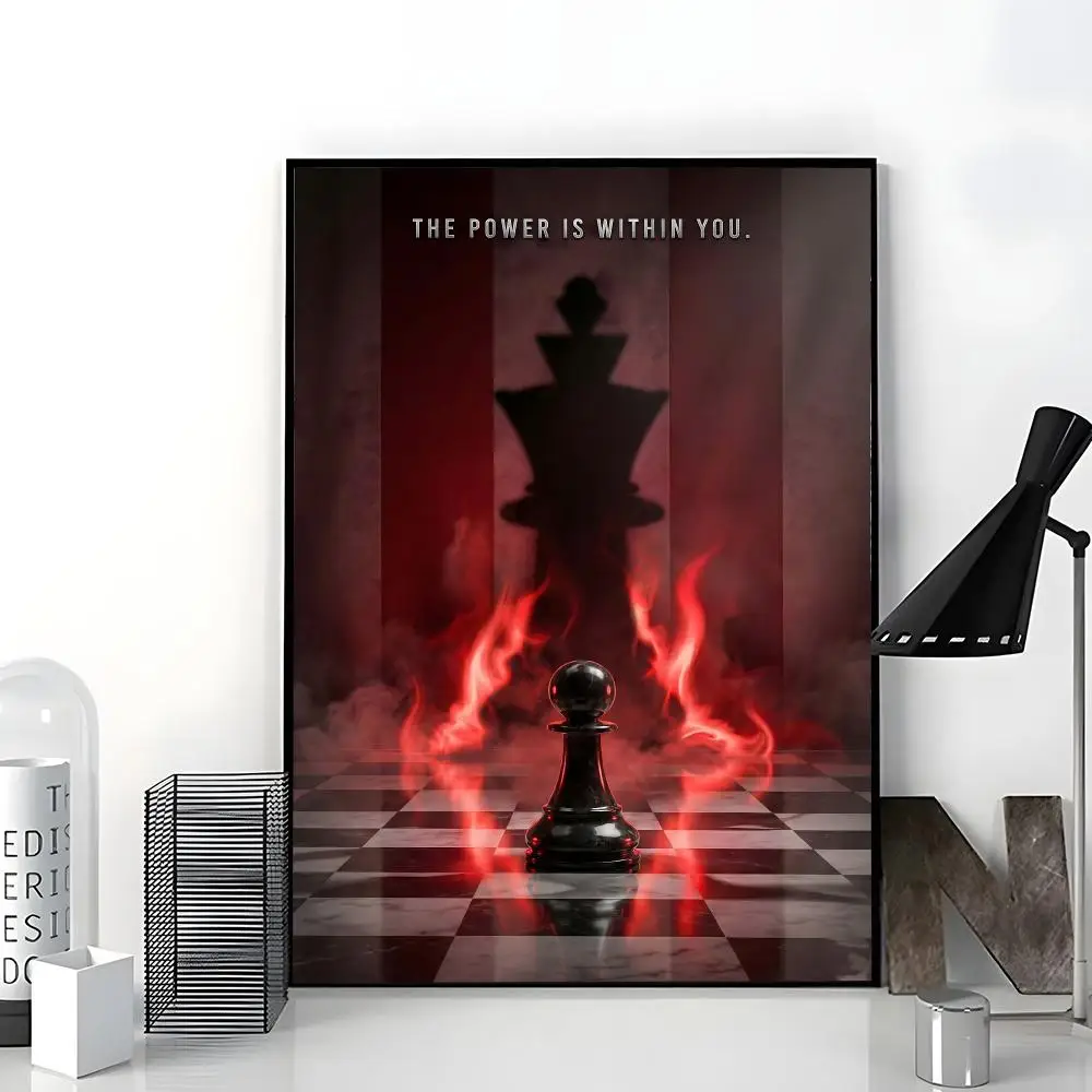 International Chess Poster HD Paper Print Home Living Room Bedroom Entrance Bar Cafe Art Painting Decoration